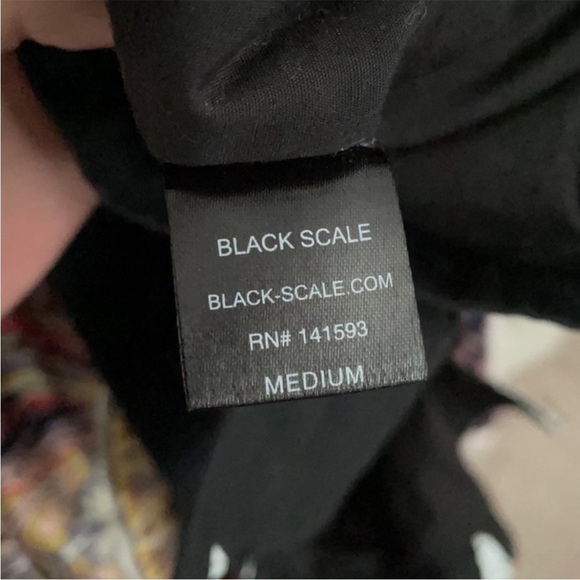 BLACK SCALE Star Print Utility Jacket size M - Picture 10 of 11